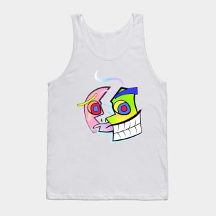 smiley face crying emoji Tank Top